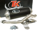 TurboKit MX_TK-M4T40-N Turbo Kipufogó Készlet Gmax 4-ütemű Yamaha Cygnus X / Flame X Robogóhoz