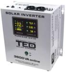 TED Invertor fotovoltaic Off-grid monofazat TED000309, 3600 VA, 2400 W, MPPT, 2 prize (TED000309)