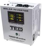 TED Invertor fotovoltaic Off-grid monofazat TED000316, 7200 VA, 5000 W, MPPT, 2 prize (TED000316)