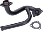 OEM Standard 38715 Kipufogócsonk Fojtócsővel - Aprilia Sx, Rx, Derbi Senda, Gilera Rcr, Smt - Fekete