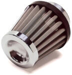 Standard Parts MX_EKP-10140 Légszűrő Kn Replay Kúp Alakú D. 25-38 Króm (kicsi)