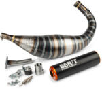 Stage6 R/T MX_S6-96188851/BO Kipufogó 80 - 90cc Cnc / Minarelli Am6 - Fekete, Narancs