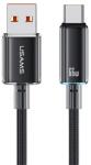 USAMS CLOUD SERIES cablu de date (USB - Tip-C, 6A, încărcător rapid, 120cm) NEGRU SJ658USB01 (SJ658USB01)