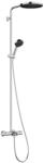 Hansgrohe Pulsify S Puro - Set de duș cu termostat de cadă, diametru 26 cm, 3 jeturi, EcoSmart, crom 24232000 (24232000)