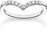 Thomas Sabo Ladies Ring TR2394-051-14-56 V-Form Gr. 56, Femei