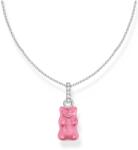Thomas Sabo KE2209-052-9-L45V Necklace with pink Gold Bears Pendant and Zirconia 40-45 cm Ladies, Femei