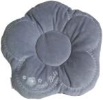 BabyMatex Perna pentru alaptat Baby Matex - Flor, gri (5902675020848)