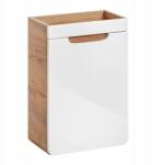 Comad Aruba mosdó alatti szekrény 40 cm fehér fényes - 1 ajtós, akasztós (COM000034)