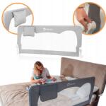 Lionelo ÁgyVÉDŐ Kapu Magas 150x66cm szürke Lionelo Hanna (LIONELO HANNA)