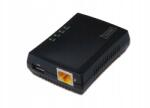 ASSMANN Multifunkciós nyomtatószerver/Print server 1xUSB 2.0 Hálózati hub, Nas, 1x, (DN-13020)
