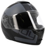 Trendy MX_CGN515432 Moduláris Bukósisak Dupla Napellenzővel T-704 Zunis /matt Xl - Fekete, Szürke