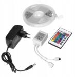 Virone Led szalag szett 12V 100 30L 7.2W/m IP20 Rgb 3m Rgb vezérlő tápegység (LD-8/3M/RGB/SET)