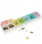  Tabletta rendszerező tartály heti 7nap Pl (KX4766)