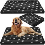 Purlov Adăpost impermeabil pentru câini Purlov XXL pentru câini mari 100x70cm - negru (5904665713624)