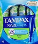 Tampax Pearl Compak Tampon Applikátorral Szuper 16 Db (8001841300573)