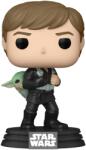 Funko Figura Funko POP! Televiziune: Cartea lui Boba Fett - Luke Skywalker & Grogu #583 (081056) Figurina