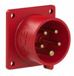 PCE Táblacsatlakozó 16A 5P 615-6 IP44 egyenes (615-6)