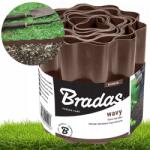 Bradas Hullámos Kerti Gyepszegély Erős 9M X 15CM Barna Bradas (Bardzo mocne Obrzeże faliste OBFB0915)