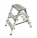 DRABEST Létra zsámoly 3 lépcsős Lengyel állvány (DR-AL-DD3-HOME-CZ)