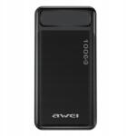 Awei PowerBank P5K 10000mAh 2.1A fekete/black 2xUSB (Awe000183)