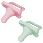 Dr. Brown's Suzeta din silicon Dr. Brown's - HappyPaci, 0-6 luni, 2 bucati, roz si verde (72239317440)