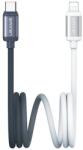 USAMS Cablu de date USAMS BICOLOR (Tip-C - Lightning, 30W, încărcător rapid PD, 120cm) NEGRU/ALB SJ757USB01 (SJ757USB01)