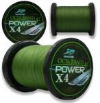 Miracle Fish Horgász zsinór Süllyedő 4 szövésű 0, 14mm 10, 0kg 1000M x4 Zöld (x4-0,14mm, 1000m Zielona)