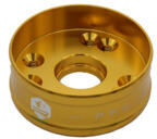 KRM MX_KR610F Hangtompító Első Kupak 70 - 90 Alumínium - Arany