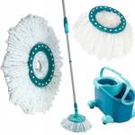 Leifheit Clean Twist Active Kerek Felmosófej Csavart Szálas Mophoz Eredeti Pótfej (52095)