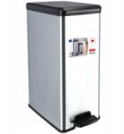 Keter Fémezett Szemetes Kosár Pedállal 40 L (Slim Bin 40L)