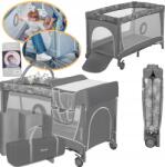 Lionelo Utazóágy Összecsukható Járóka Matrac Pelenkázó Táska Lionelo Flower (5903771705301)