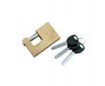 Modeco Extra Lock sárgaréz szárú lakat 90 mm 3 db-os kulcskészlet (MN-02-490)