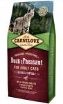 CARNILOVE macskaeledel kacsa és fácán szőrlabda-szabályozással 6 kg