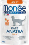 Monge Monoprotein Pate Adult Macskaeledel (Kacsa) - 85 g (149355)