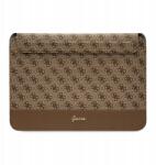 GUESS Notebook tok 14 " Guess 4G Stripe Metal Logo Computer Sleeve Barna (3666339110833)