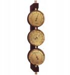 Fischer Exkluzív Időjárás állomás Fischer Barométer Higrométer Hőmérő Sárgaréz (962804)