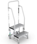 CAGSAN RADORE - Professzionális szerelőlétra 2 fokos (Munkamagasság: 2, 5m) (RD0015CK-2)