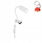 GLOBO Asztali lámpa csipesz Robby 57911KW Globo (57911KW)