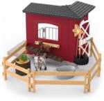 Schleich Adăpost pentru capre (OLP102642726) Figurina