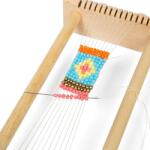 Bigjigs Toys Război de țesut pentru mărgele (DDBJ36065)