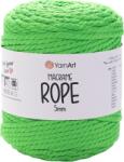 YARNART Macrame Rope 5 mm 5 mm 85 m 802 Neon Green Zsinór (Macrame Rope 5 mm 802)