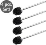 WENKO 24089800 - WC-kefe 8x35 cm rozsdamentes acél/ezüst/fekete 24089800 (WE0160)