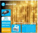 Aigostar B. V. Aigostar - LED Karácsonyi kültéri lánc 300xLED/8 funkció 6x3m IP44 meleg fehér B103031O3 (AI1440)