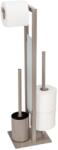 WENKO 25553100 - WC-kefe RIVALTA 18x70 cm bézs/fekete 25553100 (WE0068)