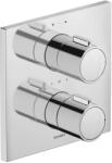 Duravit - Rejtett termosztatikus csaptelep, 2 készülékhez, króm TH4200007010 (TH4200007010)