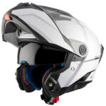 MT Helmets MX_MT-208383 Felhajtható Sisak Atom 2 Sv Fényes Xl - Fehér