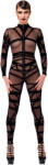 Noir Handmade F357 Bondesque Catsuit Black S