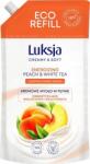 Luksja Peach&White Tea folyékony szappanutántöltő 900 ml (5900536349244) (7506779) (7506779)