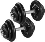 MOVIT Egykezes súlyzó szett 2 x 20 kg öntöttvas (20040812) - kokiskashop