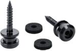 Schaller 24030400 Buttons M Black Hevederzár (24030400-SCHALLER)